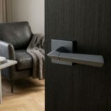 Alloytek - BERMUDA Brass Door Handle Combo Set with 60mm Pin Cylinder Lock & Knob