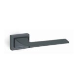 Alloytek - Cinthia Brass Door Handle Combo Set with 60mm Pin Cylinder Lock & Knob