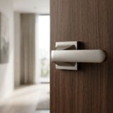 Alloytek - Curvv Zinc Door Handle Combo Set with 60mm Pin Cylinder Lock & Knob