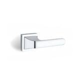 Alloytek - Curvv Zinc Door Handle Combo Set with 60mm Pin Cylinder Lock & Knob
