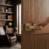 Alloytek - Grammy Premium Zinc Door Handle Set Luxury Mortise & Rose Handle for Main & Internal Doors