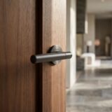 Alloytek - Inca Rose Brass Door Handle Combo Set with 60mm Pin Cylinder Lock & Knob