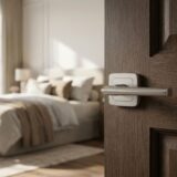 Alloytek - Jade Brass Door Handle Collection with Lock & Latch