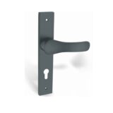 Alloytek - Laser Zinc Door Handle Collection with Lock & Latch