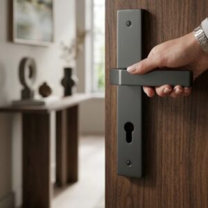 Alloytek - Magnite Zinc Door Handle Set Premium Main Door Handle & Lock Collection