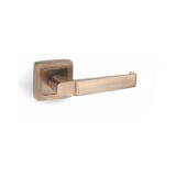 Alloytek - Miraj Brass Door Handle Collection with Lock & Latch