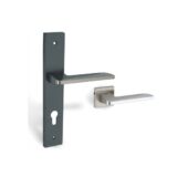 Alloytek - Octavia Zinc Door Handle Collection with Lock & Latch