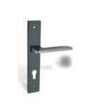 Alloytek - Octavia Zinc Door Handle Collection with Lock & Latch