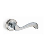 Alloytek - Penta Brass Door Handle Collection with Lock & Latch Options