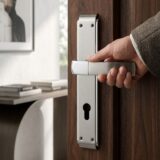 Alloytek - Root Zinc Door Handle Set Premium Designer Main Door Handle & Lock Collection