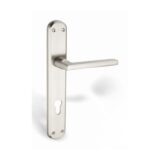 Alloytek - Scorpio Brass Door Handle Collection with Lock & Latch