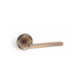 Alloytek - Scorpio Brass Door Handle Collection with Lock & Latch