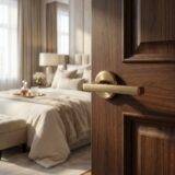 Alloytek - Scorpio Brass Door Handle Collection with Lock & Latch