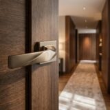 Alloytek - Sierra Zinc Door Handle Combo Set with 60mm Pin Cylinder Lock & Knob