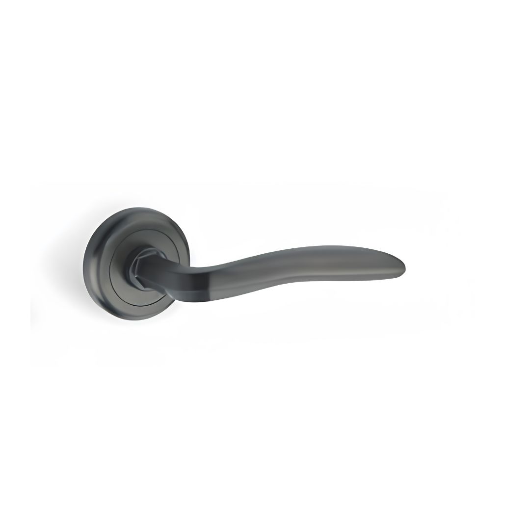 Alloytek - Topez Brass Door Handle Collection with Lock & Latch-4 Alloytek - Topez Brass Door Handle Collection with Lock & Latch