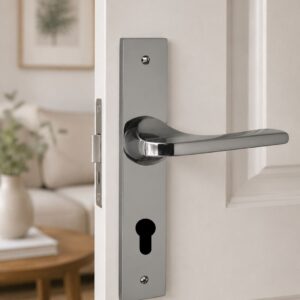 Alloytek - Toronto Zinc Door Handle Collection with Lock & Latch