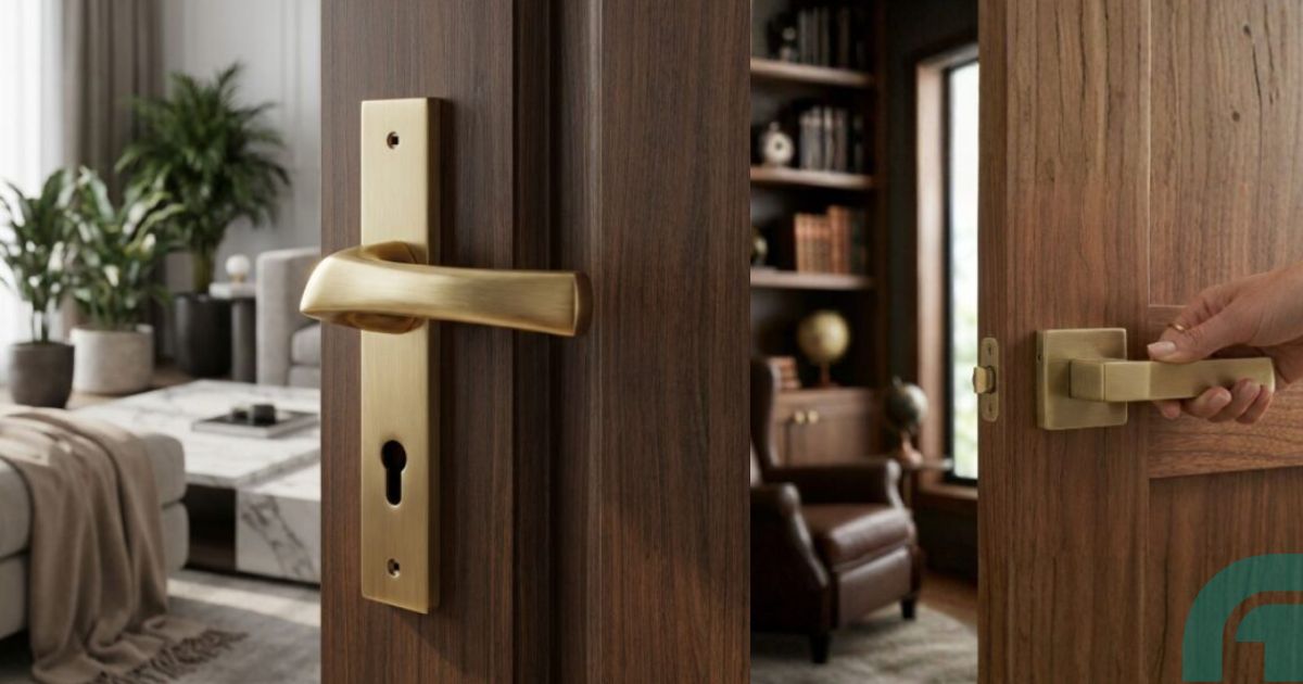 Alloytek - Why the Main Antique Brass Door Handle Set Is Its Own Handle Specification