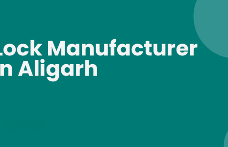 Lock manufacturer in Aligarh with finished mortise locks on display
